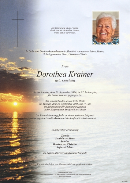 Parte von Dorothea Krainer