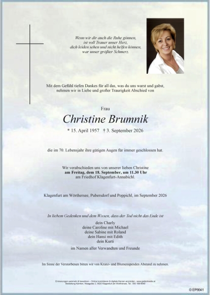 Parte von Christine Brumnik