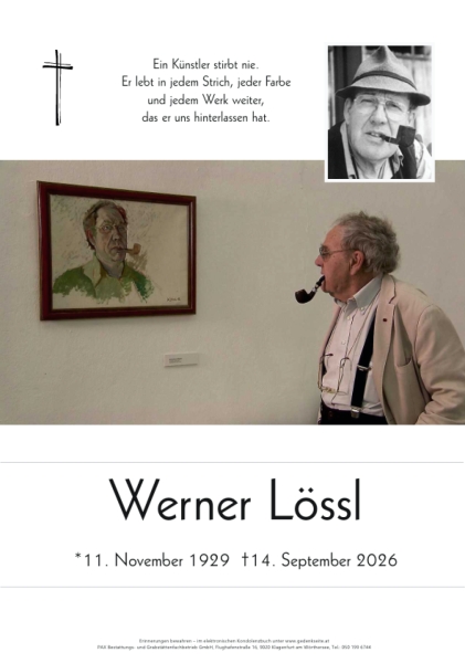 Parte von Werner Lössl