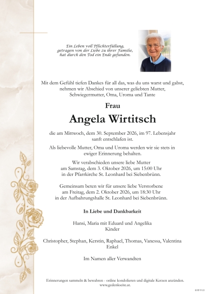 Parte von Angela Wirtitsch