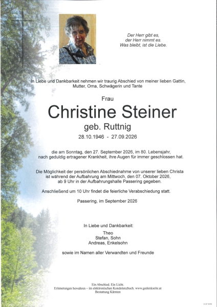 Parte von Christine Steiner