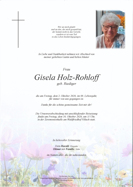 Parte von Gisela Holz-Rohloff