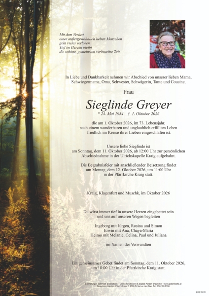Parte von Sieglinde  Greyer