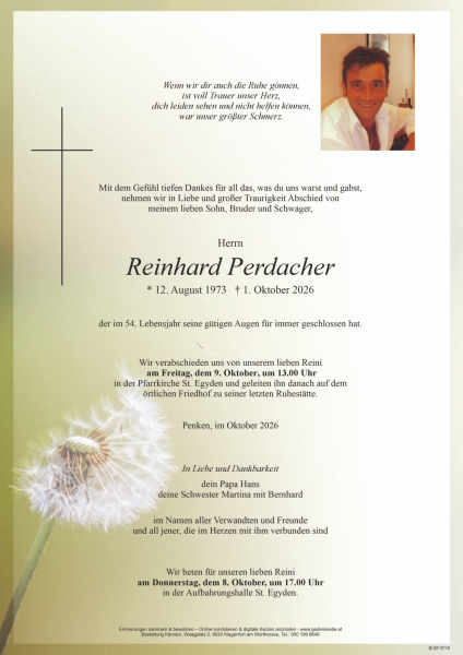 Parte von Reinhard Perdacher