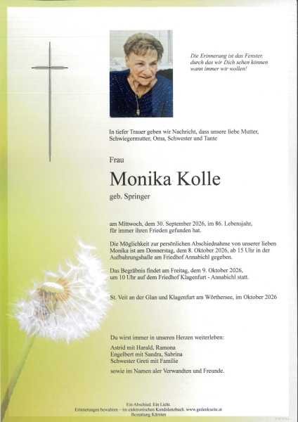 Parte von Monika Kolle