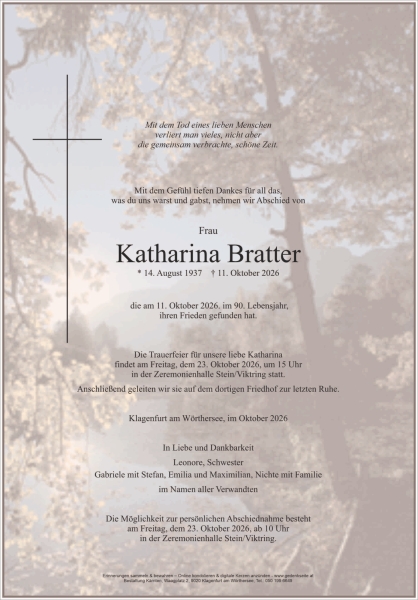 Parte von Katharina Bratter