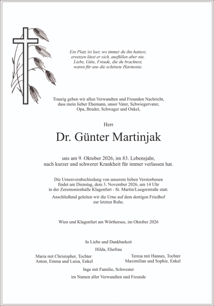 Parte von Günter Martinjak