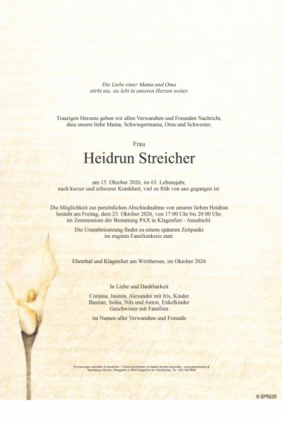Parte von Heidrun Streicher
