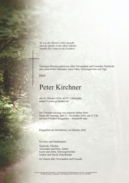 Parte von Peter Kirchner
