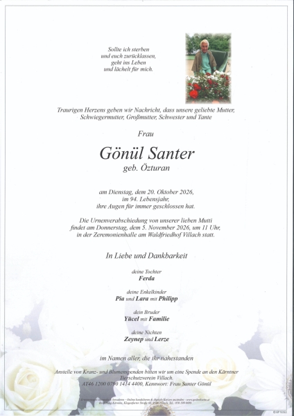 Parte von Gönül Santer