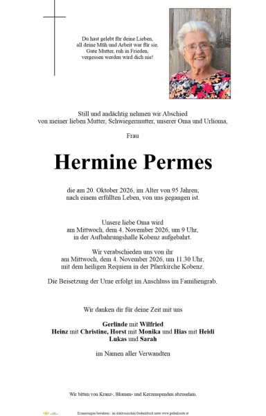 Parte von Hermine Permes