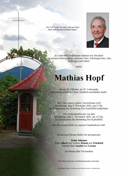 Parte von Mathias Hopf
