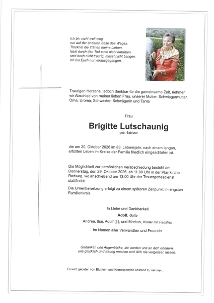 Parte von Brigitte Lutschaunig