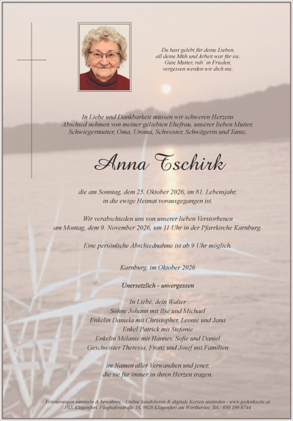 Parte von Anna Tschirk