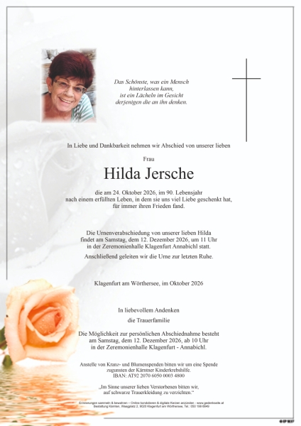 Parte von Hilda Jersche